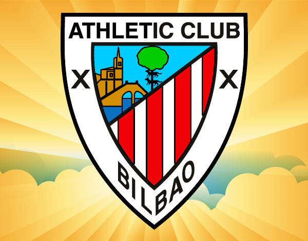 Dibujo Escudo del Athletic Club de Bilbao pintado por IVAN12600