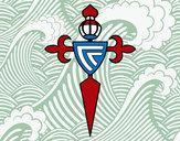 Dibujo Escudo del Real Club Celta de Vigo pintado por IVAN12600