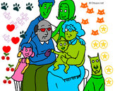 Dibujo Familia pintado por luisfiona2