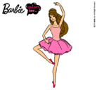 Dibujo Barbie bailarina de ballet pintado por linda105