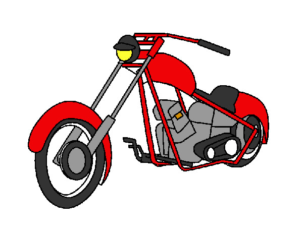 Dibujo Moto 1 pintado por victorcrak