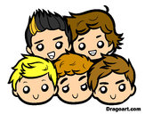 Dibujo One Direction 2 pintado por Ailu_F-98