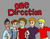Dibujo One Direction 3 pintado por lolaluly99