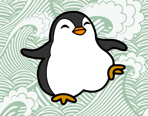 Pingüino bailando