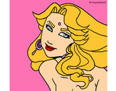 Dibujo Princesa amazónica pintado por -Princesa-