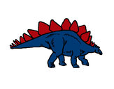 Dibujo Stegosaurus pintado por jrluisb