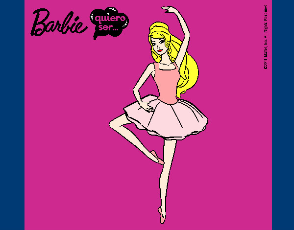 Dibujo Barbie bailarina de ballet pintado por IslamEYM