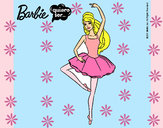 Dibujo Barbie bailarina de ballet pintado por mere18