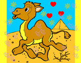 Dibujo Camello 1 pintado por yepi123