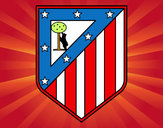 Dibujo Escudo del Club Atlético de Madrid pintado por alexha