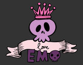 Dibujo Love Emo pintado por punkgirl