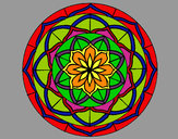 Dibujo Mandala 6 pintado por Stefaniag