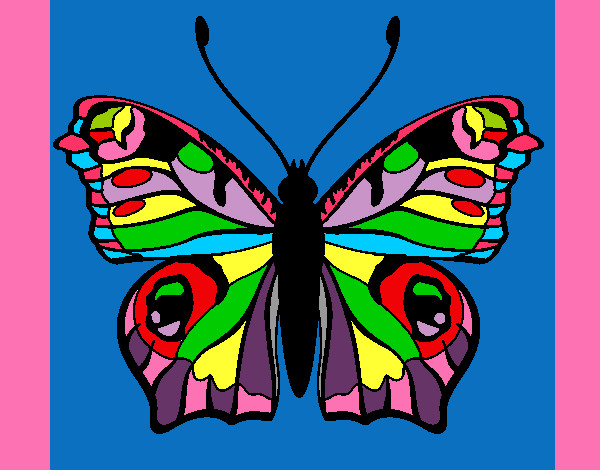 Dibujo Mariposa 20 pintado por Millaray7