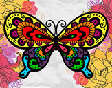 Dibujo Mariposa bonita pintado por Stefaniag