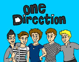 Dibujo One Direction 3 pintado por karimesele