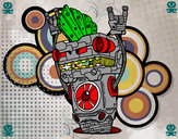 Dibujo Robot Rock and roll pintado por elkin71