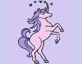 Dibujo Unicornio pintado por kasumi360