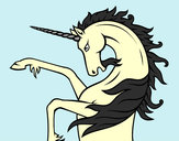Dibujo Unicornio salvaje pintado por kasumi360