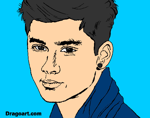 Dibujo Zayn Malik 2 pintado por karimesele