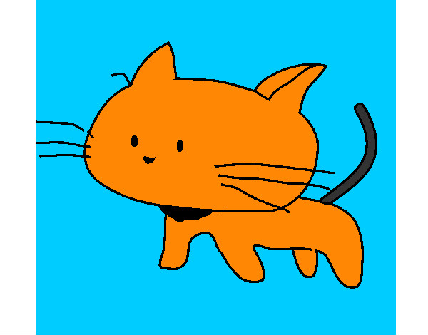 Dibujo Cría de gato pintado por martiinita
