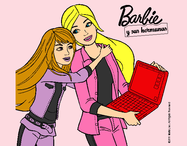 El nuevo portátil de Barbie