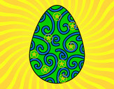 Dibujo Huevo decorado pintado por mary8cruz