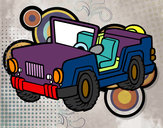 Dibujo Jeep pintado por dragon2012