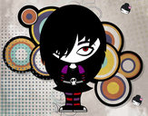 Dibujo Look Emo pintado por FinnyJake2