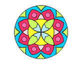 Dibujo Mandala 13 pintado por tomilopez