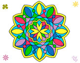 Dibujo Mandala 3 pintado por SusyQ