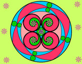 Dibujo Mandala 5 pintado por mary8cruz