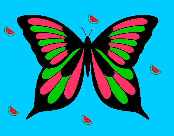 Dibujo Mariposa 8 pintado por mary8cruz