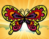 Dibujo Mariposa bonita pintado por NORELVIS