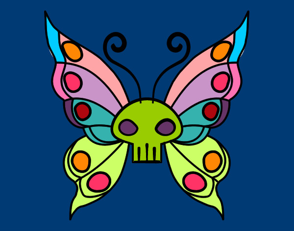 Dibujo Mariposa Emo pintado por lucinda26