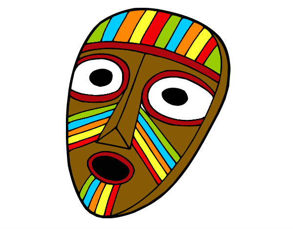 Dibujo Máscara sorprendida pintado por alejaaleja