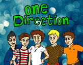 Dibujo One Direction 3 pintado por zouis