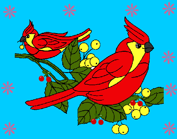 Dibujo Pájaros pintado por mary8cruz