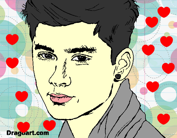 Dibujo Zayn Malik 2 pintado por dani321