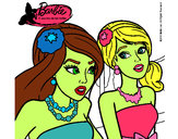 Dibujo Barbie y su amiga 1 pintado por GAVY 