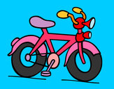 Dibujo Bicicleta con bocina pintado por Anayuli