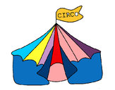 Dibujo Circo pintado por hannahuva