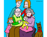 Dibujo Familia pintado por Dilan1007