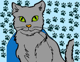 Dibujo Gato 2 pintado por marcelid