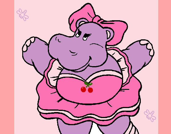 Hipopotamo Rosa
