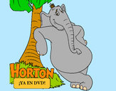 Dibujo Horton pintado por famosafer
