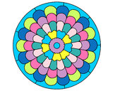 Dibujo Mandala 23 pintado por gesto81