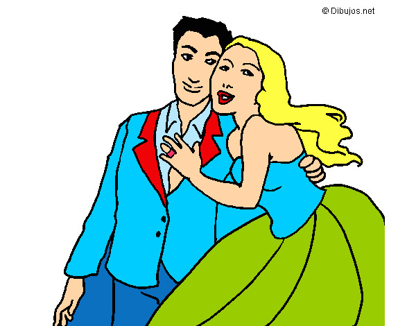 Dibujo Marido y mujer pintado por fabp