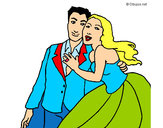 Dibujo Marido y mujer pintado por fabp