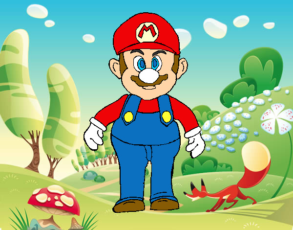 Dibujo Mario pintado por Zapdos