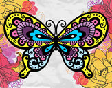 Dibujo Mariposa bonita pintado por amaliasoli